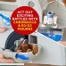 Star Wars Galactic Heroes 2-In-1 Millennium Falcon Vehicle Playset Chewbacca R2-D2 2.5-Inch Action Figures Lights and Sounds Toys for Kids Ages 3 and Up B076M6H4B7
